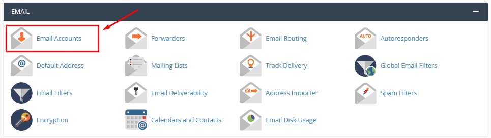 ساخت اکانت ایمیل در هاست cPanel و روش دسترسی به آن