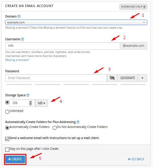 ساخت اکانت ایمیل در هاست cPanel و روش دسترسی به آن