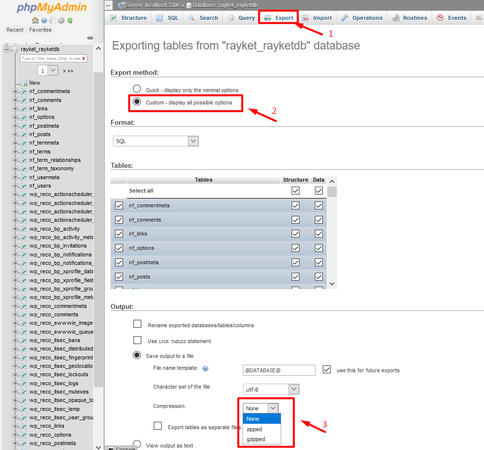 نحوه پشتیبان گیری از دیتابیس و بازگردانی آن در هاست cPanel