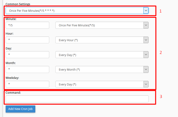 آموزش ایجاد کرون جاب در هاست cPanel
