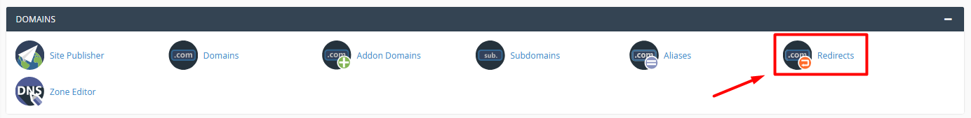 ریدایرکت کردن از یک آدرس به آدرسی دیگر در هاست cPanel